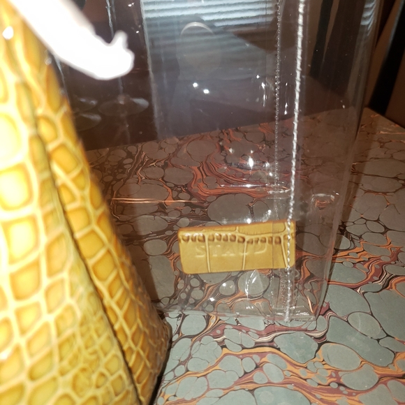 Embossed Leather Trimmed Staud Handbag - Picture 6 of 11